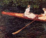 Claude Monet Boat on the Epte oil painting reproduction